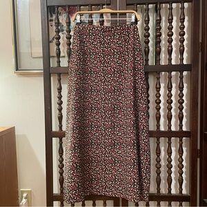 C.J. BANKS Vintage 90s Apple Fruit Cottagecore Midi Skirt Plus Size 24W